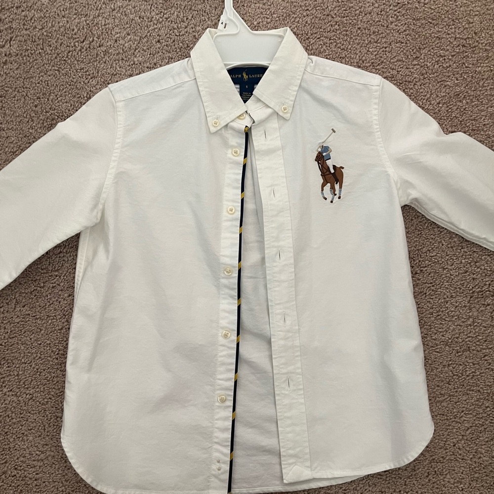 Kids/Boys Long Sleeve Ralph Lauren Polo Dress shirt